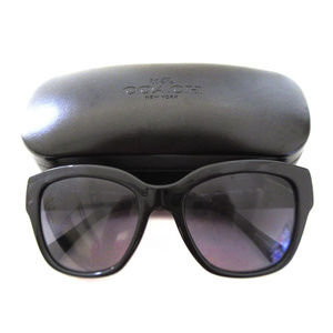 COACH Black Womens Style HC 8139 Black Sunglasses